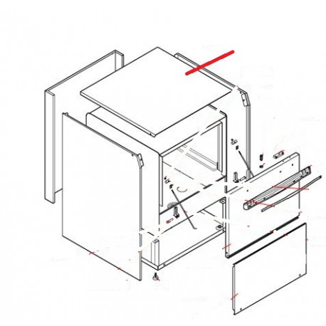 PANNEAU SUPERIEUR N700 PLATE - FVYQ7040