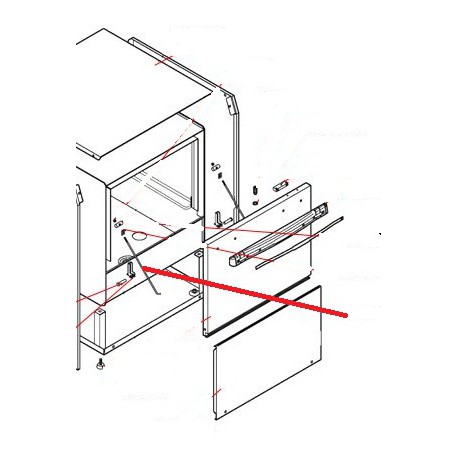 ROD OF DOOR Ø6X270MM FULL GENUINE SILANOS