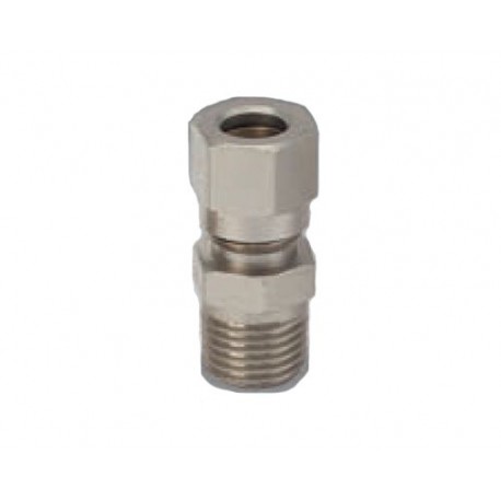 RACCORDO DESTRO MASCHIO CONICO 10/8-1/4 - IQN951