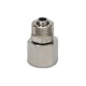 FITTING GERADE FEMALE 1/8 VERBINDUNG ROHR MIT VERDREHEN 6/4MM"