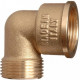 ELBOW EGAL 3/8 M - 3/8" F BRASS"