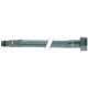 FLEXIBLE GERADE INOX L:1500MM ØINT:8MM ØEXT:12MM