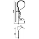 ONE CONTROL SHOWER +NOZZLE CPLT VERTICAL - ITQ862