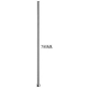 TUBO DOCCIA 795MM - ITQ897