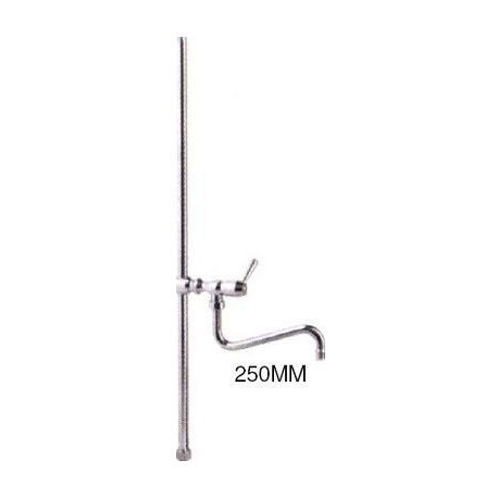 SHOWER PIPE WITH TAP SEMI PIPE L:250MM - ITQ899