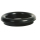 BLACK RUBBER WASTE-DISPOSAL GASKET FLUSH-MOUNTING 201MM