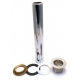ÜBERLAUFROHR UND ÜBERLAUFRÖHRE CHROME H:280MM IN 1 1/2