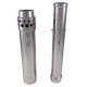 OVERFLOW H:220-11/2 CHROMED BASE HOLED"" - ITQ849