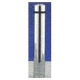 STAINLESS STEEL OVERFLOW TUBE WITH 1`1/2 H:400MM Ã40MM DRAIN