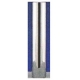TUBO DI TROP PIENO PER TAPPO 3/4 H:64MM Ø20MM INOX