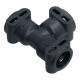 Raccordement fluide (forme T) pour machine a cafe Jura Impressa / Siemens / Bosch / Nivona - WHEQ058