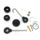 KIT FIXATION DOUCHE ATTACHE MURALE+CROCHET