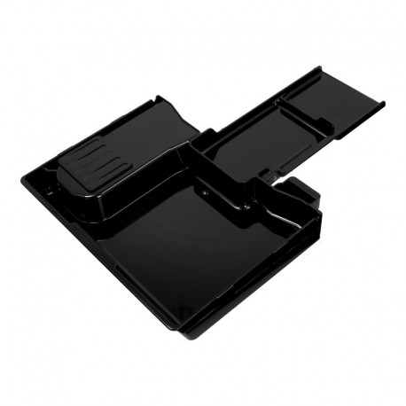 Bac d`?gouttage (noir / argent) pour DeLonghi ECAM 650.75.MS / ECAM 656.75.MS / ECAM 656.85.MS - QRY6528