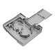Egouttoir (argent) pour DeLonghi ECAM PrimaDonna - QRY6529