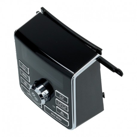 Tableau de commande sans carte pour DeLonghi ECAM 25.452.B / ECAM 25.457.B / ECAM 25.462.B / ECAM 25.467.B - QRY6608