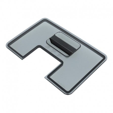 Couvercle de rÃ©cipient Ã  grains (transparent) pour machines Ã  cafÃ© automatiques DeLonghi ECAM - QRY6750