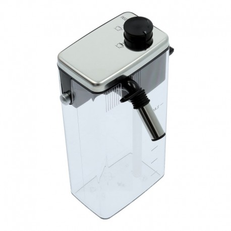 Carafe ? lait (couvercle en acier inoxydable) pour DeLonghi ECAM - QRY6029