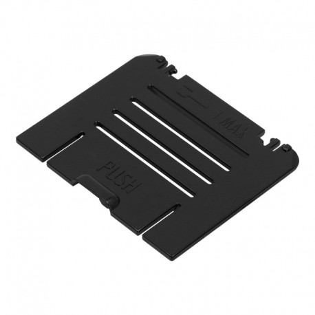 Couvercle du compartiment ? poudre (noir) pour DeLonghi ECAM - QRY6168