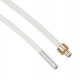 Tuyau (L = 135 mm) Raccordement ? pince / raccordement ? fiche - QRY6148