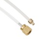Tuyau (L = 180 mm) connexion ? vis / connexion ? bride - QRY6142