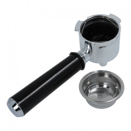 Support Ã  tamis (en aluminium / avec Ã©lÃ©ment filtrant) pour machines Ã  expresso DeLonghi - QRY6292
