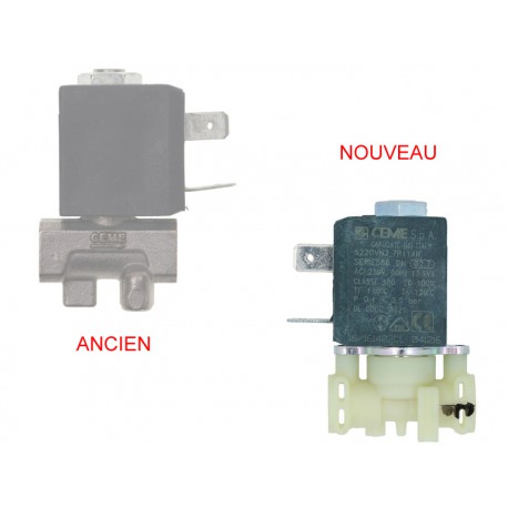 Solenoidventil (2) fÃ¼r DeLonghi EABI / EAM / ECA / ECAM / ESAM & AEG Caffe Grande - QRY6201