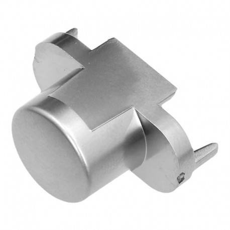 Bouton (chrome) pour DeLonghi ESAM 4400 / ESAM 4500 / ESAM 4500.B - QRY6356
