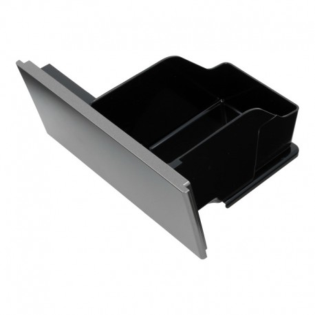 Bac ? marc avec cache (titane) pour DeLonghi ETAM 29.666.T - QRY6305