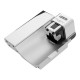 Porte compl?te?(Chrome) avec bec verseur pour DeLonghi ESAM 6750 PrimaDonna Avant - QRY6331