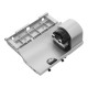 Porte complete (Argent) avec bec verseur pour DeLonghi EAM / ESAM