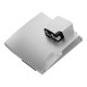 Porte compl?te?(Argent) avec bec verseur pour DeLonghi ESAM - QRY6456