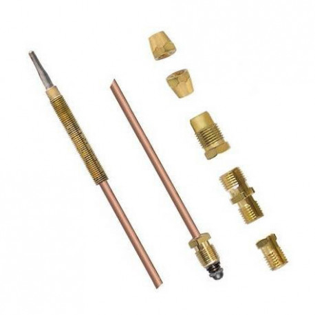 LOT DE 5 THERMOCOUPLES UNIVERSELS 6 PIECES L:1500MM ORIGINE - 6573