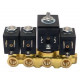 LOT OF 5 BLOCS SOLENOIDS 2+2+3+2 WAY NECTA 0V1739 - 087