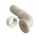 LOT OF 5 FITTINGS PVC ELBOW 3/4F - 383