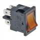 INTERRUTTORE GIALLO 0-I 250V 16A 16X20MM - R508085