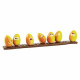 PLATTEN 24 EMPREINTES HALF - OEUF SMILEY