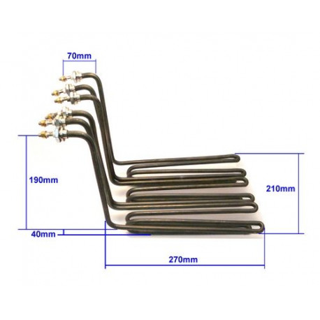 RESISTENZA PER FRIGGITRICE EF12B 2000W 230V - TIQ64029N