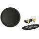 PLATEAU ROND ANTIDERAPANT Ø450MM NOIR - TIQ12311