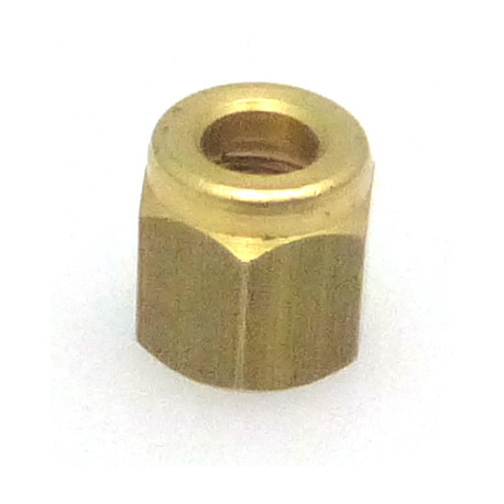 DADO BLOCCANTE OTTONE 1/8 PER TUBOTEFLON - FCVQ957