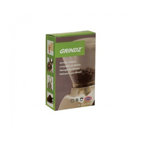 BOX OF 3 SACHETS 35G GRINDZ CLEANING COFFEE GRINDER - HEQ84