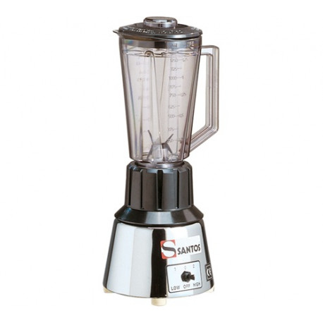 MIXER OF BAR SANTOS CHROME 33C BOWL POLYCARBONATE 1.25L - IQ7489
