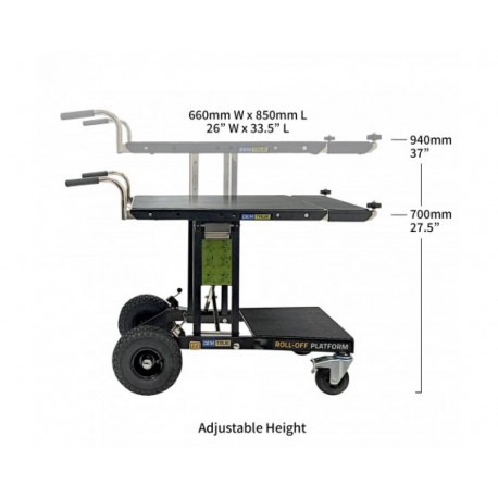 FORKLIFT OF TRANSPORT OF TRANSPORT PLIABLE 2.0 WITH TRAYS - IQ7441