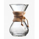 SYSTEM FOR COFFEE FILTER CARAFE FOR 6 CUPS CHEMEX GENUINE