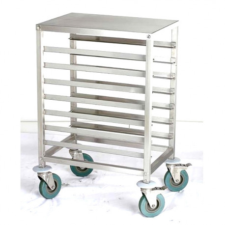 CARRELLO GLISSIERES CON TAVOLO GN1/1 - IQ9028