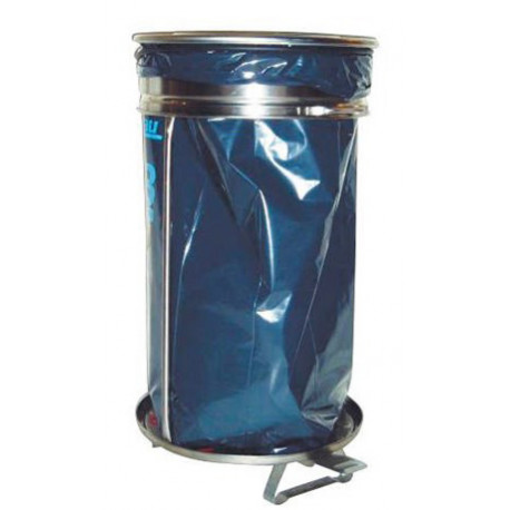BASURA PORTE-SACS 110 LITROS CON PEDALE - IQ9023
