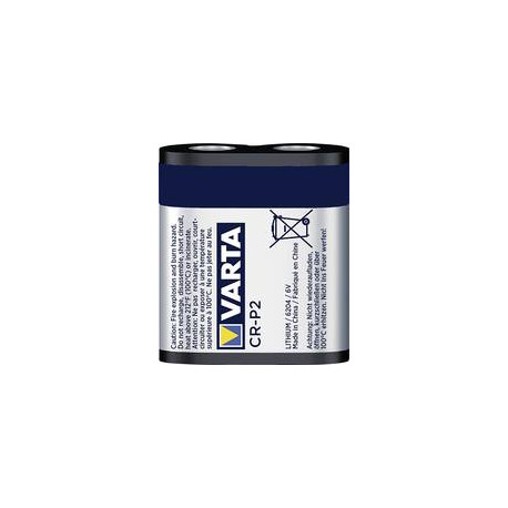 PILE PHOTO CR-P 2 LITHIUM VARTA PRO 1600 MAH 6 V ORIGINALE - IQ347