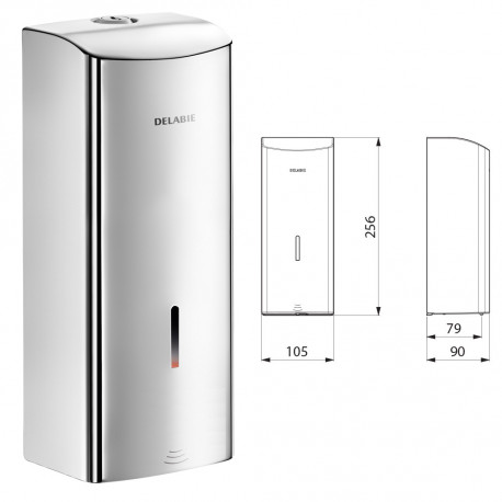 DISTRIBUTEUR DE SAVON LIQUIDE ELETRONIQUE MURAL - ITQ189
