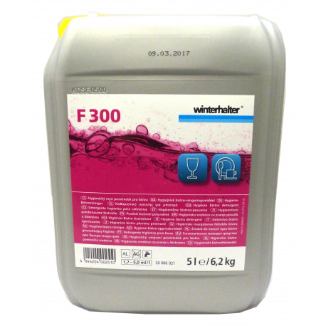 DETERGENT LIQUIDE F300 5 LITRES ORIGINE WINTERHALTER - JVAQ0863