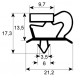 JOINT DE PORTE FROID ANGELO PO L:373MM L:580MM - TIQ13943