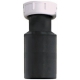 RACCORDO SCARICO 1.1/4 D32MM (R)